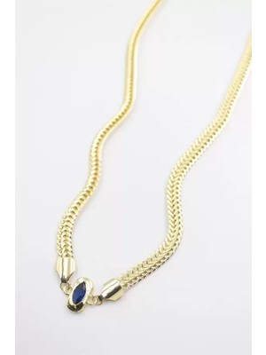 Ata Store Taşlı Vip Kolye - Altın