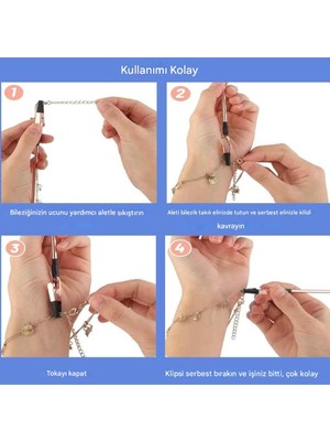 Selfbuysell Bileklik Takma Yardımcı Aparatı