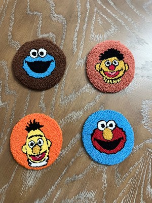 My Balli Store Susam Sokağı Punch Bardak Altlığı Seti