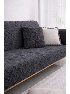 Shopyteks Şönil Koltuk Örtüsü 170X210 Modern Desenli Evcil Hayvan Dostu Kanepe & Çekyat Örtüsü