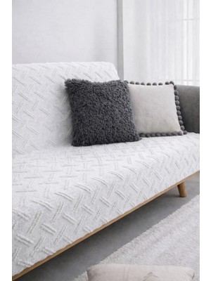 Shopyteks Şönil Koltuk Örtüsü 170X210 Modern Desenli Evcil Hayvan Dostu Kanepe & Çekyat Örtüsü