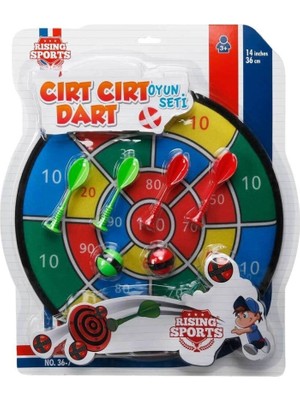 Nacario 36789 Cırt Cırt Dart - Iğnesiz Dart Seti 36 cm
