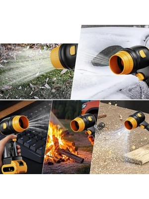 Selfbuysell 24V Li-Ion Üfleyici Güçlü Fan