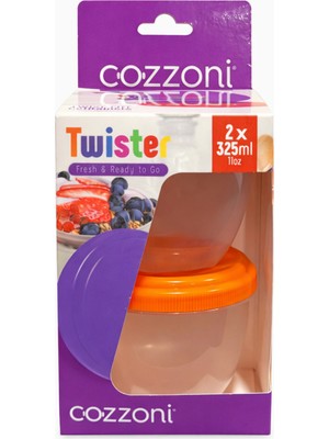 Cozzoni Twister Saklama Kabı 2'li 5 Adet