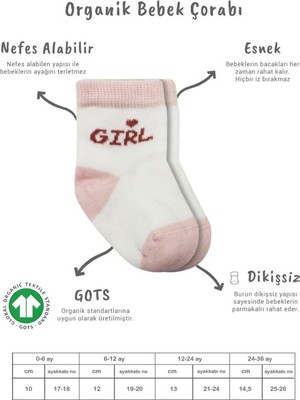 Urfakent 3'lü Penye Boy And Girl Soket Çorap BS10114 Pembe