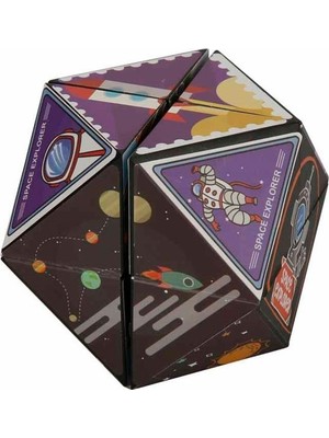 Miniklabtoys Uzay Temalı Sonsuzluk Küpü