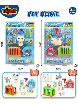 Miniklabtoys 832-214 Toycraft Pet Oyun Seti 64 -Tyc