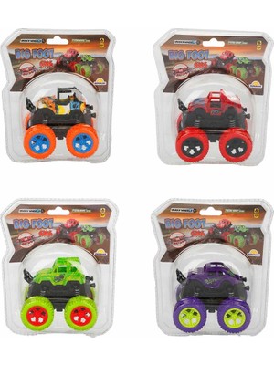 Miniklabtoys Maxx Wheels Big Foot 4x4 Sürtmeli Araba 1 Adet