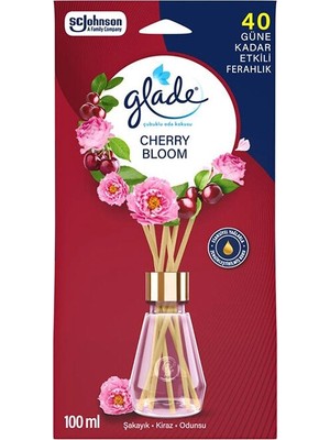 3 Adet  Glade Çubuklu Oda Kokusu Cherry Bloom