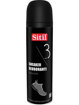 4 Adet Sitil Sneaker Deodartlı 150 ml