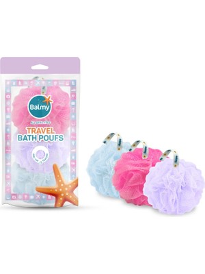 Balmy 3'lü Seyahat Banyo Lifi Seti