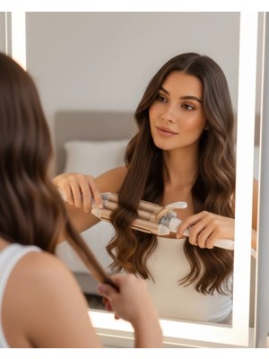 İlkyaz Fashion Her Saç Tipine Uygun, Hızlı Isınan Bukle Yapıcı – Evde Kuaför Kalitesinde Sonuç