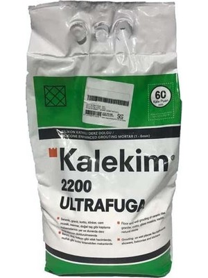 Tech Butiq Kalekim Ultra Fuga 2242 Siyah 5 kg