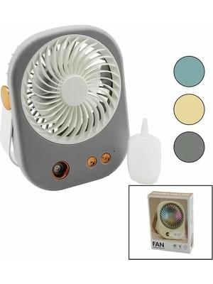 Nemere İthalat Su Spreyli Masaüstü USB Mini Fan Nemere Ithalat