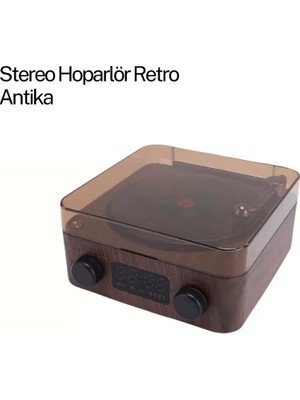 Nemere İthalat Gramafon Speaker Kahverengi Nemere Ithalat