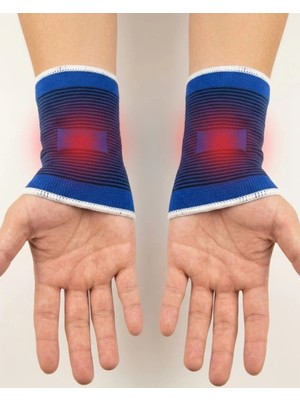 Nemere İthalat Evrensel Beden Çift Bilek Bandı Spor ve Günlük Kullanım Için Nemere Ithalat
