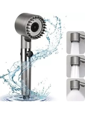 Nemere İthalat Filtreli Duş Başlığı 3 Mod Nemere Ithalat