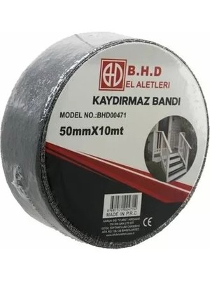 Nemere İthalat Kaydırmaz Siyah Bant 50 mm x 10 mt Nemere Ithalat