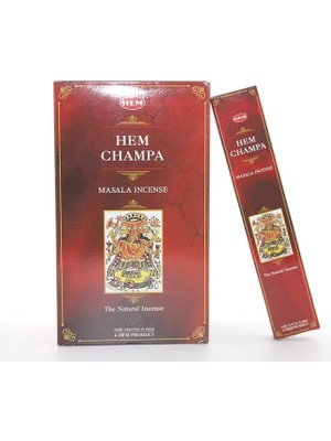 Nemere İthalat Hem Champa Masala Aromalı Çubuk Tütsü Nemere Ithalat