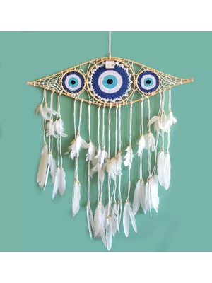 Nemere İthalat Rüya Kapanı Dream Catcher Göz Tasarımı Model 4 Nemere Ithalat