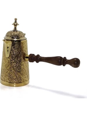 Nemere İthalat Pirinç Cezve 7.5'' Inç Nemere Ithalat