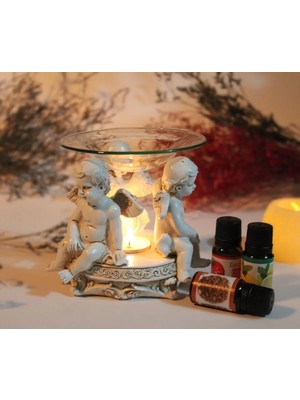 Nemere İthalat Polyester Melekli Buhurdanlık Model 3 Nemere Ithalat