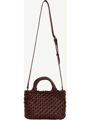 Yargıcı Örgülü El Çantası