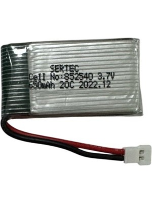 SHC4200 / 852540 / 3.7V - 650MAH - 20C Beyaz Soket