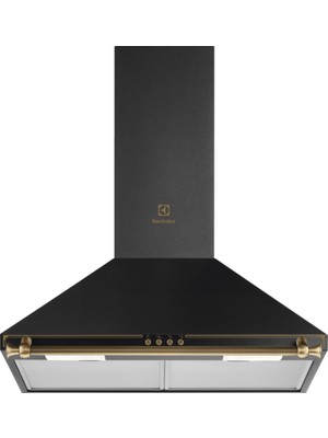 Electrolux EFC226R Rococo Seri Mat Siyah Davlumbaz 420 m3/sa Hava Debisi ile Etkili Çalışma