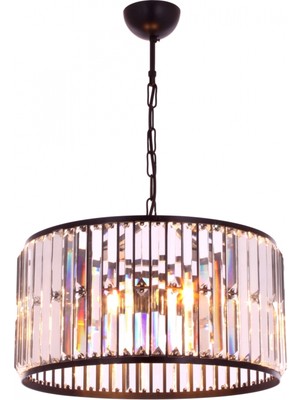 Avonni AV-1667-3E Eskitme Kaplama Modern Avize E27 Metal Kristal H: 70 cm, Ø: 40 cm