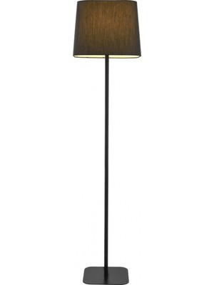 Avonni HLM-9071-1BS Siyah Boya Lambader E27 Metal Kumaş H: 162 cm, Ø: 37 cm