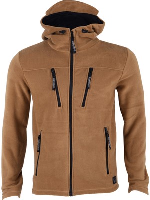 Ghassy Co. Tactical Army Erkek Polar Kapşonlu Ceket