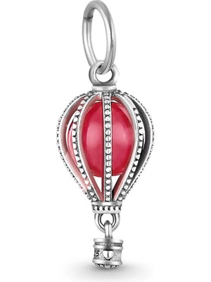 Fubena Kırmızı Sıcak Hava Balonu Sallantılı Charm