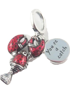 Fubena Kırmızı Istakoz Sallantılı Charm