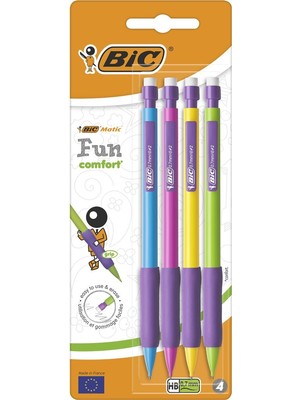 Bic Matic Fun Comfort Uçlu Kalem Blister 0.7 mm 4'lü
