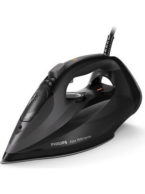 Philips 7500 Serisi Azur Buharlı Ütü 3200W, 55 g/dk Sürekli Buhar, 260 g Şok Buhar, SteamGlide Elite Taban, DST7511/80