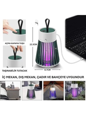 Mini Taşınabilir Sinek Öldürücü Uv Lamba Midastech