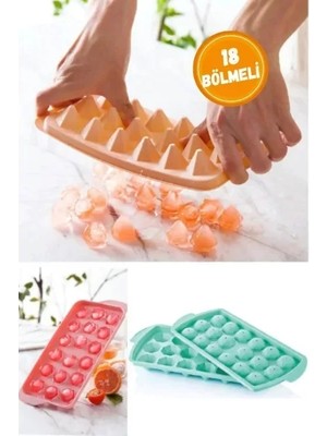 Elmas 18 Bölmeli Buz Kalıbı Midastech