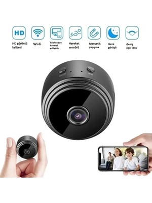 Mini Hd Wi-Fi Güvenlik Kamerası Midastech