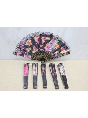 Plastik Renkli Yelpaze Midastech