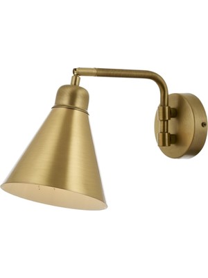Avonni AP-62077-01 Eskitme Kaplama Aplik E27 Metal H: 17 cm, WxD: 25x12 cm