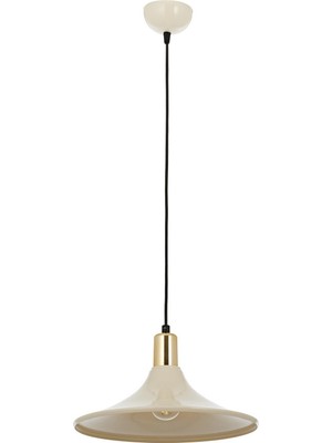 Avonni AV-4106-M28-BBY Beyaz Boya Modern Avize E27 Metal H: 80 cm, Ø: 30 cm