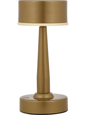 Avonni ML-64005-EB Eskitme Boya Masa Lambası LED Metal Pleksi H: 25 cm, Ø: 11 cm