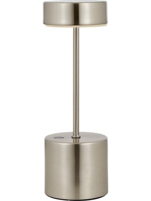 Avonni ML-64003-N Eskitme Kaplama Masa Lambası LED Metal Pleksi H: 28 cm, Ø: 9 cm