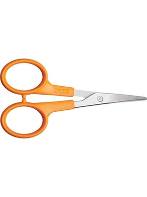 SHC4200 Fiskars 9808 M204 Kavisli Nakış Aplike Makası No: 4 Inç / 10 cm - Paslanmaz Çelik