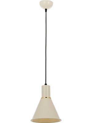 Avonni AV-4106-M22-BBY Beyaz Boya Modern Avize E27 Metal H: 80 cm, Ø: 20 cm