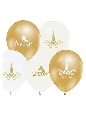 Keskin Sound Unıcorn Dore Baskılı Balon 100 Lü