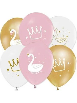 Keskin Sound Kuğu Baskılı Balon 100 Lü
