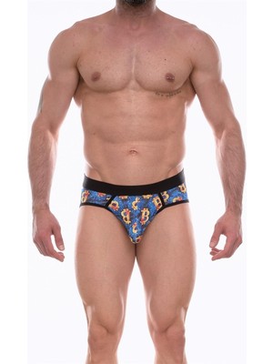 Najmaddin Beruflic Erkek  Desenli Jockstrap Çamaşır Najmaddin