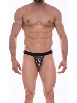Najmaddin Beruflic Erkek  Desenli Jockstrap Çamaşır Najmaddin